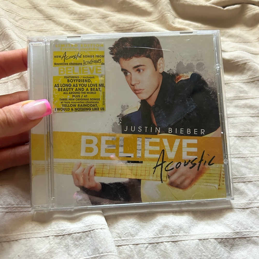 Justin Bieber Believe Acoustic CD
